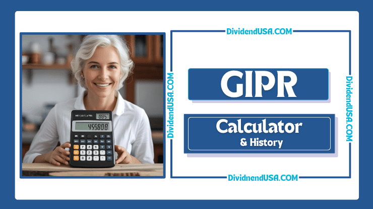 Generation Income Properties Inc. (GIPR) Dividend Calculator & History